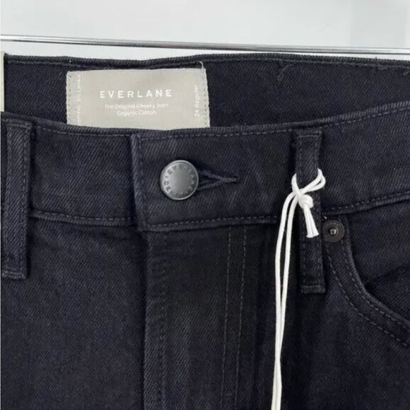 Everlane The Original Cheeky Jean Black Size 24 - Picture 4 of 6